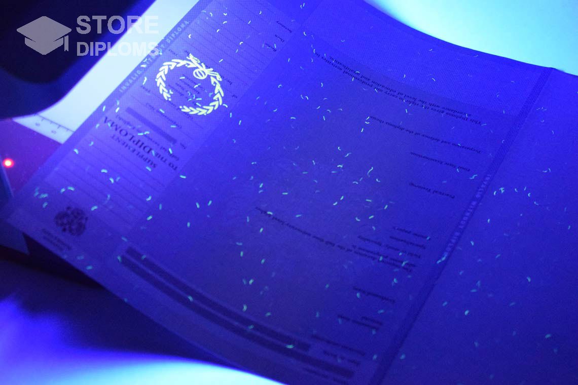 Приложение к Диплому Для Иностранных Граждан в Ультрафиолете - Саратов